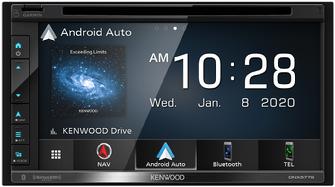 Kenwood DNX577S Double-Din Unit with Apple Carplay and Android Auto Capability 